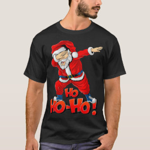 T-shirt Drôle Père Noël Dab Danser Noël Dabbing Gi
