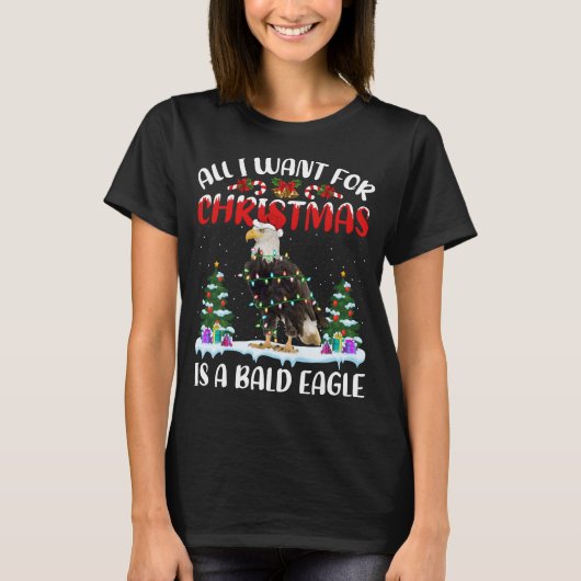 T-shirt Drôle Père Noël Tout Ce Que Je Veux Pour Noël C'Es (Devant)