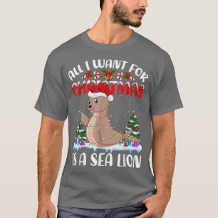 T-shirt Drôle Père Noël Tout Ce Que Je Veux Pour Noël Est