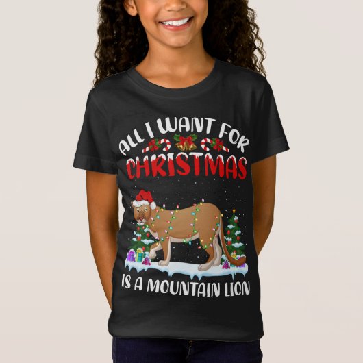 T-Shirt Drôle Père Noël Tout Ce Que Je Veux Pour Noël Est (Devant)