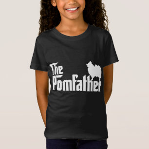 T-Shirt Drôle Père Poméranien Papa Le Pom Père Chien Lov