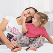 T-shirt Drôle personnalisé chien Birthday Mom