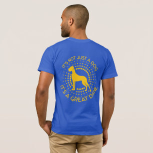 T-shirt Drôle Petit Grand Danois