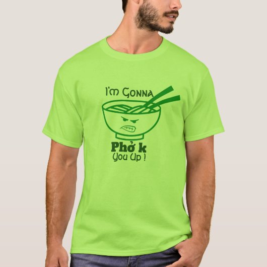 T-shirt Drôle Pho Pun plaisante St. Patrick's Day Irish Gr (Devant)