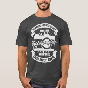 T-shirt Drôle Photographie Caméra Photographe Cadeau