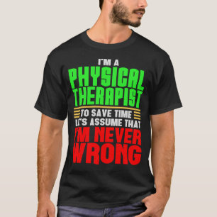 T-shirt Drôle physiothérapeute Design Physiothérapie Cadea