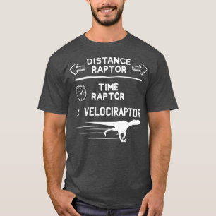 T-shirt Drôle physique Lover Velociraptor Pun Dinosaur