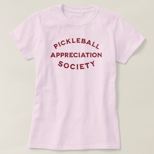 T-shirt Drôle Pickleball Dit (Design devant)