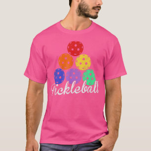 T-shirt Drôle Pickleball Graphique pour les femmes et les