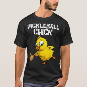 T-shirt Drôle Pickleball Pour Femmes Filles Pickle Ball