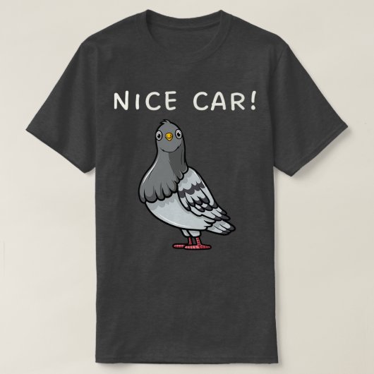 T-shirt Drôle Pigeon (Design devant)
