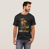 T-shirt Drôle Pirate Saurus Dinosaur T Rex Halloween Costu (Devant entier)