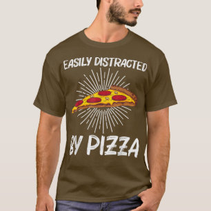 T-shirt Drôle Pizza Art Pour Hommes Femmes Enfants Italien