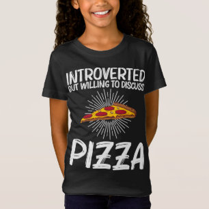 T-Shirt Drôle Pizza Art Pour Hommes Femmes Enfants Italien