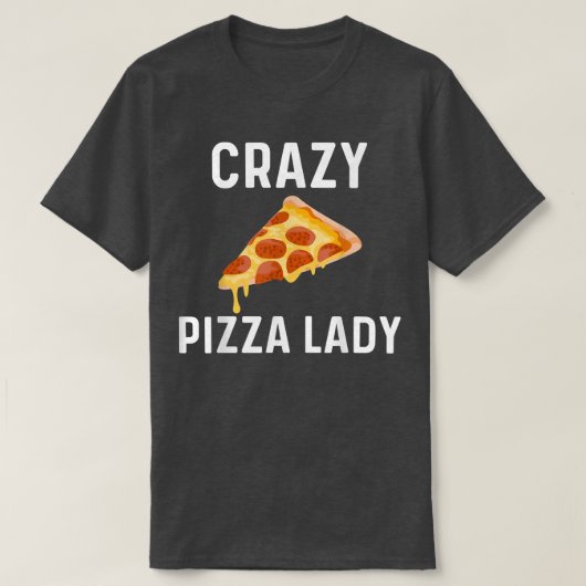 T-shirt Drôle Pizza Designs Pour Femmes Maman Alimentation (Design devant)