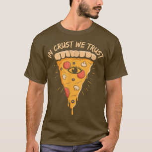 T-shirt Drôle Pizza Footy Amoureux Manger Cuisine