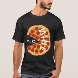 T-shirt Drôle pizza pepperoni mignonne foodie party