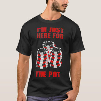 T-shirt Drôle Poker Cadeau Hommes Femmes Cool Je suis just