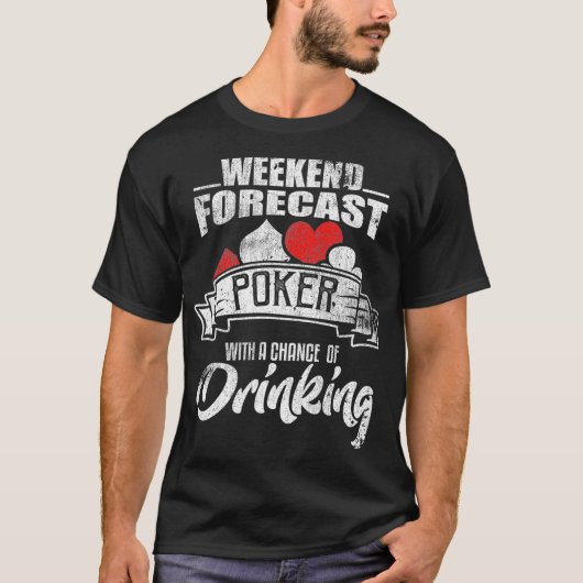 T-shirt Drôle Poker Joueur cadeau  (Devant)