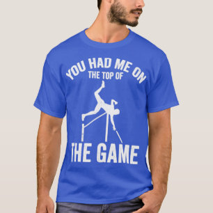 T-shirt Drôle Pole Vault Pole Vaulting Top Of The Game