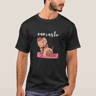 T-shirt Drôle Pose Chien Yoga Namaste Propriétaire Chien S
