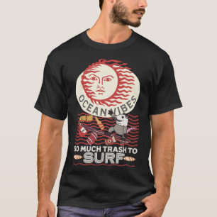 T-shirt Drôle Possum Opossum Tee Jour des terres Ocean Tra