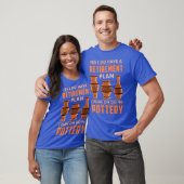T-shirt Drôle Poterie Sculpter Poterie Cadeau Poterie Retr (Unisexe)