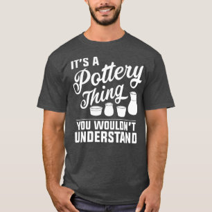 T-shirt Drôle Potterie Vêtements Cute Potterie Artiste