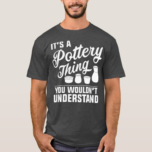 T-shirt Drôle Potterie Vêtements Cute Potterie Artiste (Devant)