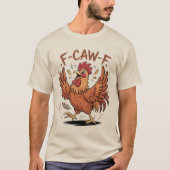 T-shirt Drôle poulet (Devant)