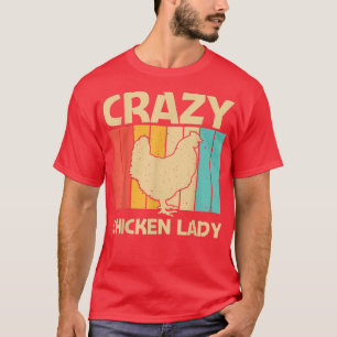 T-shirt Drôle Poulet Art Pour Femmes Maman Poulet Producte