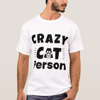 T-shirt drôle pour amateur de chats pour les perso