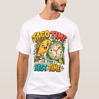 T-shirt drôle pour amateur de tacos