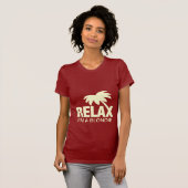 T-shirt drôle pour blondes (Devant entier)