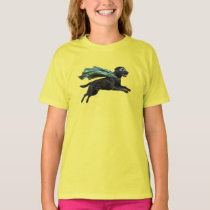 T-shirt drôle pour enfants avec un super-héros Lab
