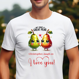 T-shirt drôle pour homme avec nom personnalisé pou