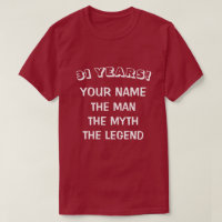T-shirt drôle pour homme 'Homme mythe légende' pou