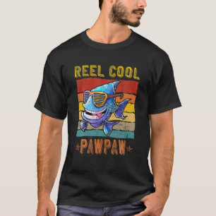 T-shirt drôle pour homme Papa pêcheur super cool P
