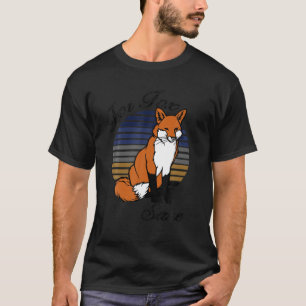 T-shirt Drôle pour la cause du renard Pun sarcastique Blag