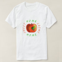 T-shirt drôle pour le ver de pomme