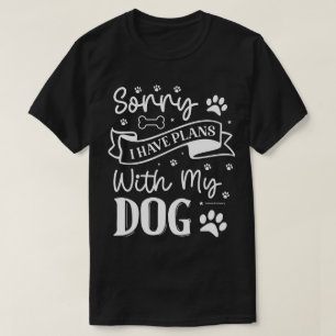 T-shirt drôle pour les amoureux de chiens - Projet