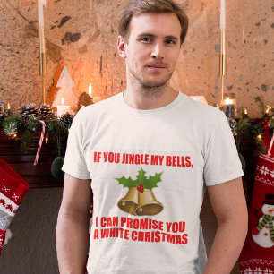 T-shirt Drôle prenez la ligne pour Noël