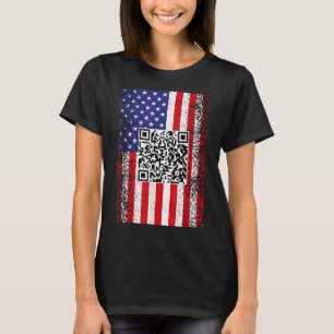 T-shirt Drôle président Qr Trump Code Danse