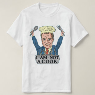 T-shirt Drôle président Richard Nixon Je ne suis pas cui