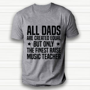 T-shirt Drôle professionnel de la musique enseignant Papa