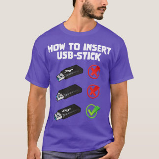 T-shirt Drôle Programateur Joke Ordinateur Nerd Comment In