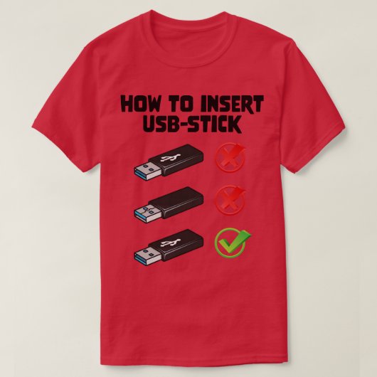 T-shirt Drôle Programateur Joke Ordinateur Nerd Comment In (Design devant)