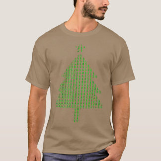 T-shirt Drôle Programmeur Arbre de Noël Développeur Gee Ne