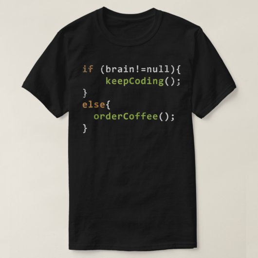 T-shirt Drôle programmeur débogueur café Lover programme c (Design devant)