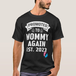 T-shirt Drôle Promu À La Mère À Nouveau 2023 Genre Reveal
